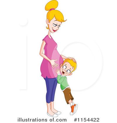 Royalty-Free (RF) Pregnant Clipart Illustration by yayayoyo - Stock Sample #1154422
