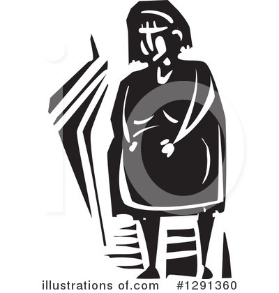 Royalty-Free (RF) Pregnant Clipart Illustration by xunantunich - Stock Sample #1291360