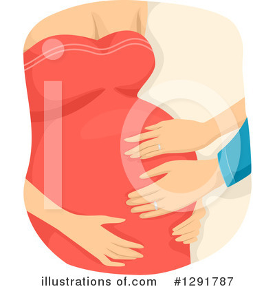 Royalty-Free (RF) Pregnant Clipart Illustration by BNP Design Studio - Stock Sample #1291787