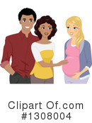 Pregnant Clipart #1308004 by BNP Design Studio