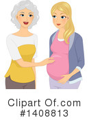 Pregnant Clipart #1408813 by BNP Design Studio