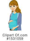 Pregnant Clipart #1531059 by BNP Design Studio