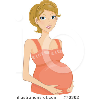 Royalty-Free (RF) Pregnant Clipart Illustration by BNP Design Studio - Stock Sample #76362