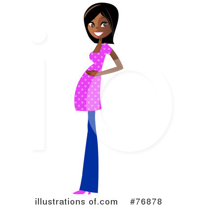Royalty-Free (RF) Pregnant Clipart Illustration by peachidesigns - Stock Sample #76878