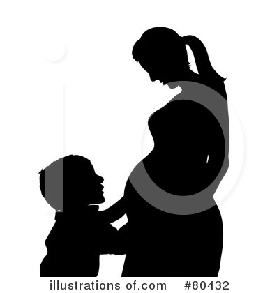 Pregnant Clipart #80432 by Pams Clipart