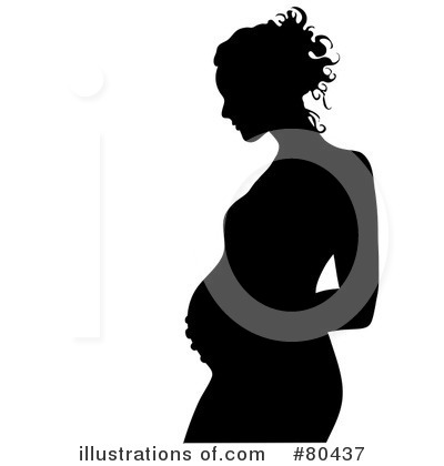 Pregnant Clipart #80437 by Pams Clipart