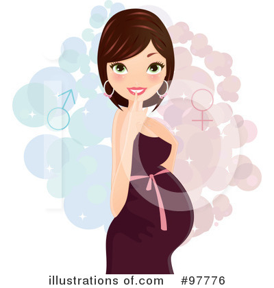 Pregnant Clipart #97776 by Melisende Vector