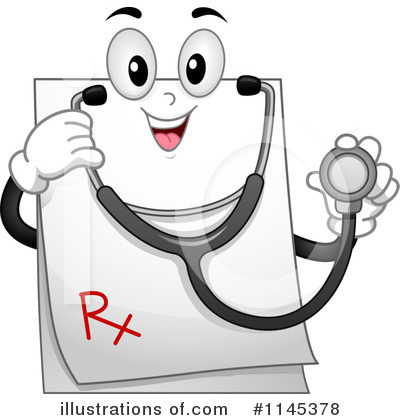 Royalty-Free (RF) Prescription Clipart Illustration by BNP Design Studio - Stock Sample #1145378
