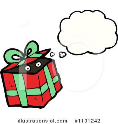 Royalty-Free (RF) Present Clipart Illustration by lineartestpilot - Stock Sample #1191242