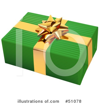 Royalty-Free (RF) Present Clipart Illustration by dero - Stock Sample #51078
