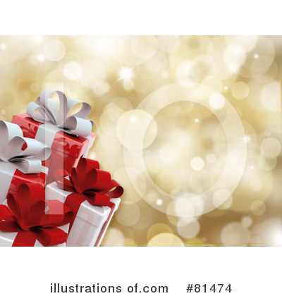 Royalty-Free (RF) Present Clipart Illustration by KJ Pargeter - Stock Sample #81474