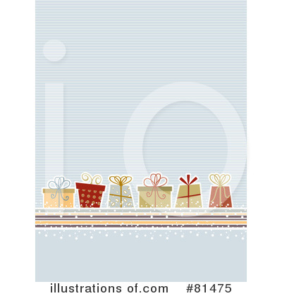 Royalty-Free (RF) Present Clipart Illustration by KJ Pargeter - Stock Sample #81475