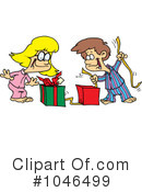 Presents Clipart #1046499 by toonaday