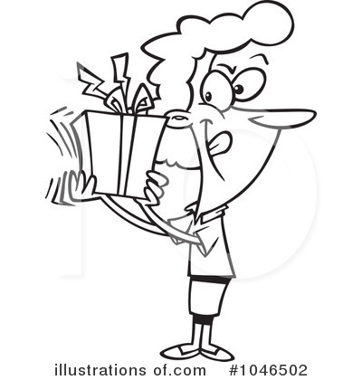 Royalty-Free (RF) Presents Clipart Illustration by toonaday - Stock Sample #1046502