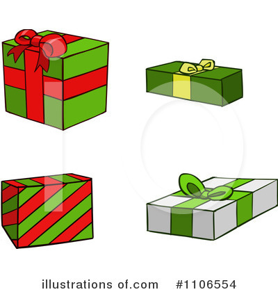Royalty-Free (RF) Presents Clipart Illustration by Cartoon Solutions - Stock Sample #1106554