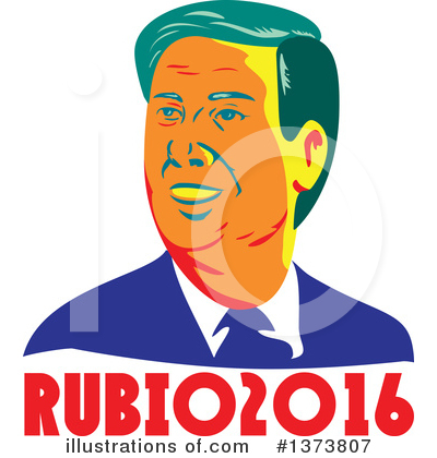 Royalty-Free (RF) Presidential Nominee Clipart Illustration by patrimonio - Stock Sample #1373807