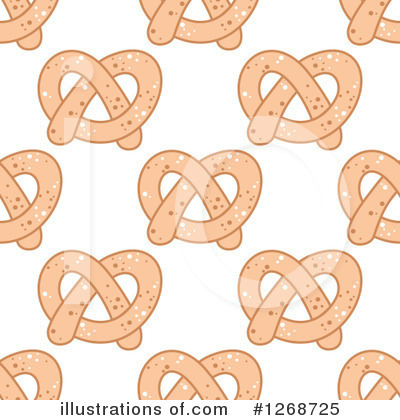 Royalty-Free (RF) Pretzel Clipart Illustration by Vector Tradition SM - Stock Sample #1268725