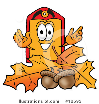 Royalty-Free (RF) Price Tag Character Clipart Illustration by Mascot Junction - Stock Sample #12593