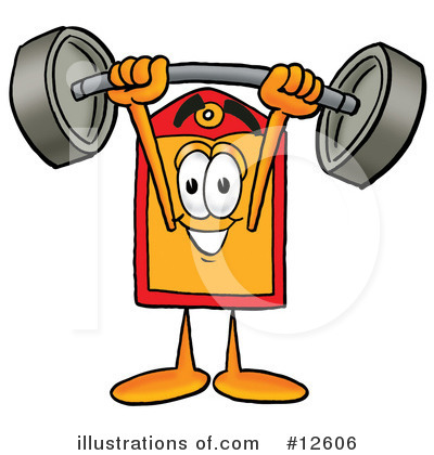 Royalty-Free (RF) Price Tag Character Clipart Illustration by Mascot Junction - Stock Sample #12606