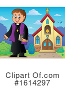Priest Clipart #1614297 by visekart