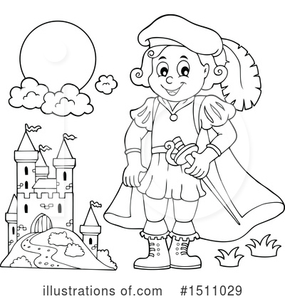 Royalty-Free (RF) Prince Clipart Illustration by visekart - Stock Sample #1511029