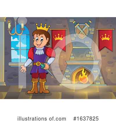 Royalty-Free (RF) Prince Clipart Illustration by visekart - Stock Sample #1637825