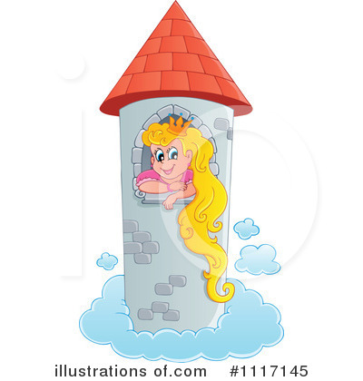 Royalty-Free (RF) Princess Clipart Illustration by visekart - Stock Sample #1117145