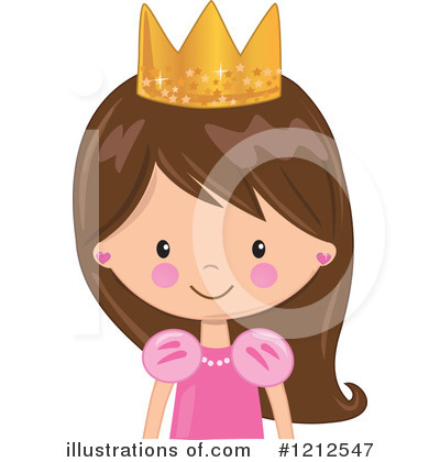 Royalty-Free (RF) Princess Clipart Illustration by peachidesigns - Stock Sample #1212547