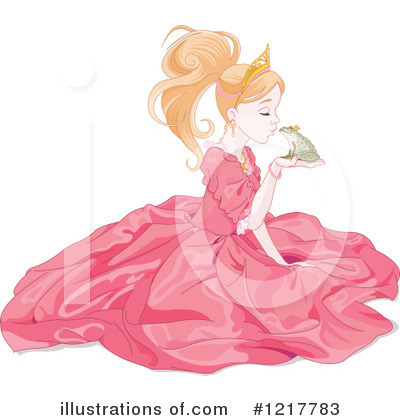 Royalty-Free (RF) Princess Clipart Illustration by Pushkin - Stock Sample #1217783