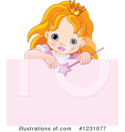Royalty-Free (RF) Princess Clipart Illustration by Pushkin - Stock Sample #1231077