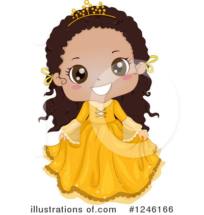 Royalty-Free (RF) Princess Clipart Illustration by BNP Design Studio - Stock Sample #1246166