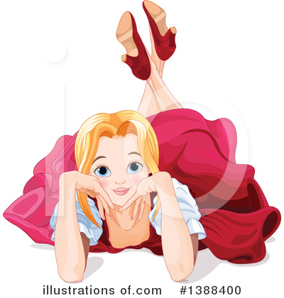 Royalty-Free (RF) Princess Clipart Illustration by Pushkin - Stock Sample #1388400
