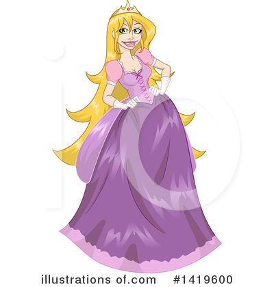 Rapunzel Clipart #1419600 by Liron Peer