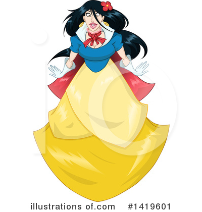 Snow White Clipart #1419601 by Liron Peer