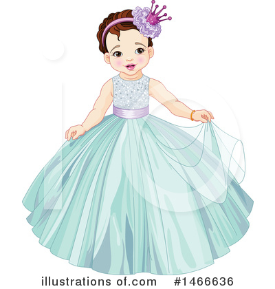 Royalty-Free (RF) Princess Clipart Illustration by Pushkin - Stock Sample #1466636