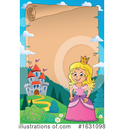 Royalty-Free (RF) Princess Clipart Illustration by visekart - Stock Sample #1631098