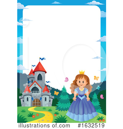 Royalty-Free (RF) Princess Clipart Illustration by visekart - Stock Sample #1632519
