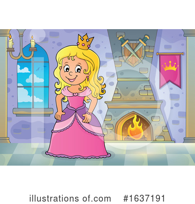 Princess Clipart #1637191 by visekart