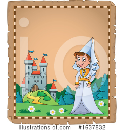 Royalty-Free (RF) Princess Clipart Illustration by visekart - Stock Sample #1637832