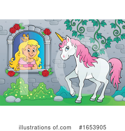 Royalty-Free (RF) Princess Clipart Illustration by visekart - Stock Sample #1653905