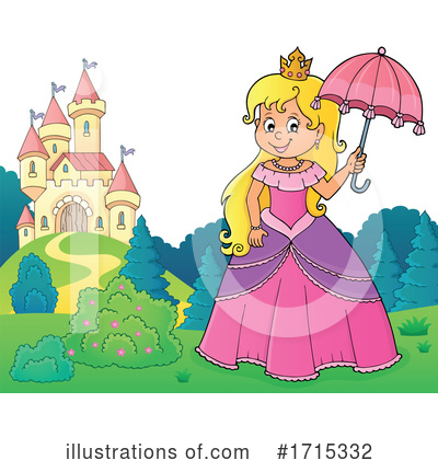 Royalty-Free (RF) Princess Clipart Illustration by visekart - Stock Sample #1715332