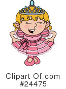 Princess Clipart #24475 by AtStockIllustration