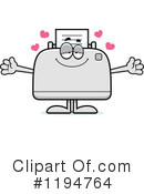 Printer Clipart #1194764 by Cory Thoman