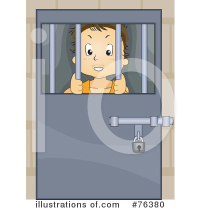 Royalty-Free (RF) Prison Clipart Illustration by BNP Design Studio - Stock Sample #76380