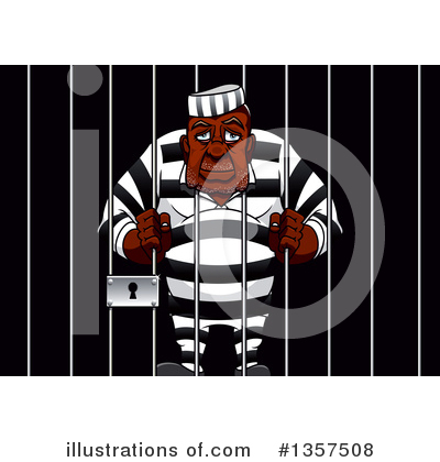Royalty-Free (RF) Prisoner Clipart Illustration by Vector Tradition SM - Stock Sample #1357508