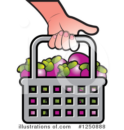 Basket Clipart #1250888 by Lal Perera
