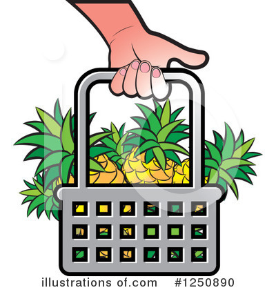 Basket Clipart #1250890 by Lal Perera