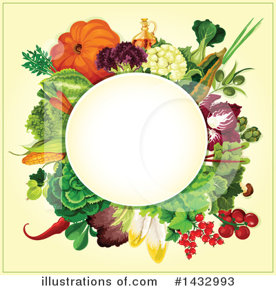 Royalty-Free (RF) Produce Clipart Illustration by Vector Tradition SM - Stock Sample #1432993