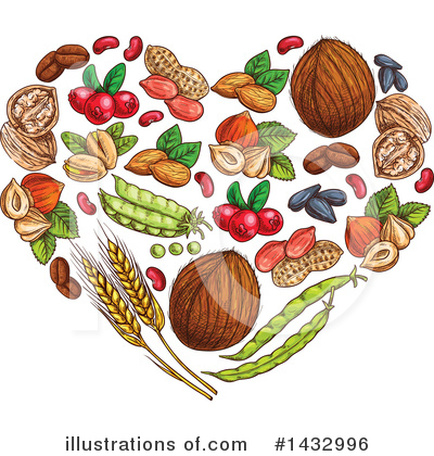 Heart Clipart #1432996 by Vector Tradition SM