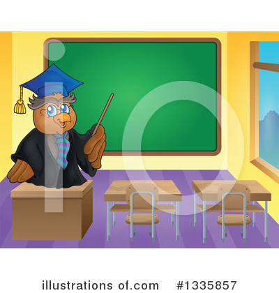 Class Room Clipart #1335857 by visekart